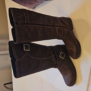 Knee High Brown Boots